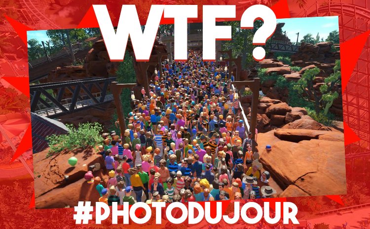 PlanetCoasterFr's tweet photo. WTF? Certaine attraction rencontre un grand succès ! 😂#PHOTODUJOUR
📸 par Shift https://t.co/VhGEgyHWca