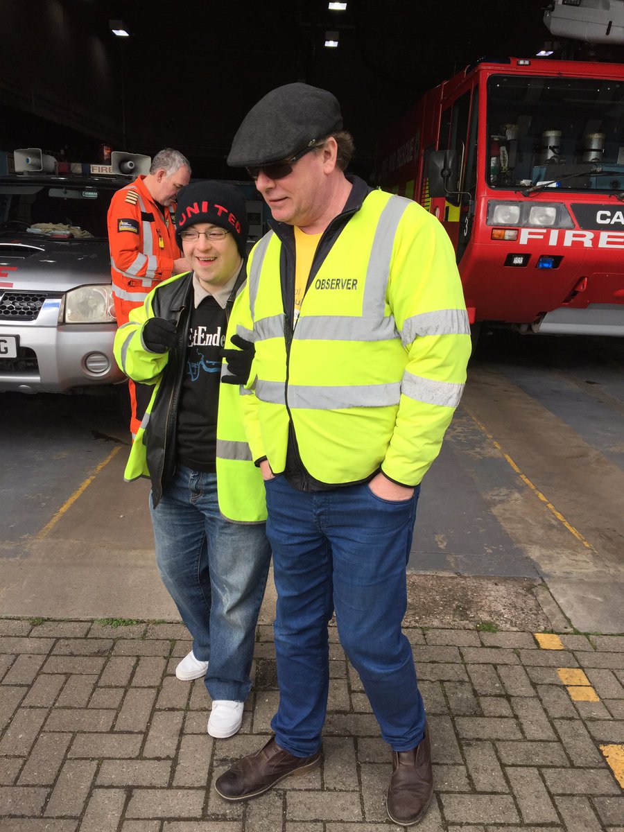 Thanks very much <a href="/AdamWoodyatt/">Adam Woodyatt</a> &amp; <a href="/ChildrensAirAmb/">National Children's Air Ambulance</a> for making my brothers dreams come true! Adam you were fantastic with Chris!