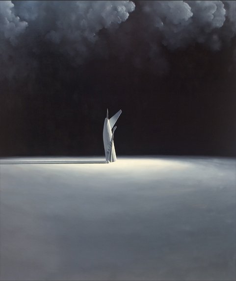 ArtOnCuba's tweet photo. Jorge López Pardo. Avistamiento 1. 2006. Oil on canvas. 200 x 170 cm /Picture from Galería Avistamientos #art #Cuba #painting #artoncuba https://t.co/NxWVfhN77P