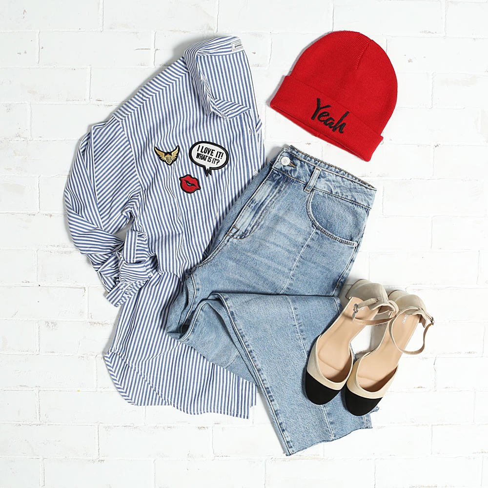 Pimkie_ENG's tweet photo. Outfit of the day! ☀  
#SaturdayEssentials #OOTD #Mode https://t.co/6bfqRRffzw