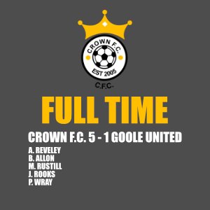 Crown F.C tweet media