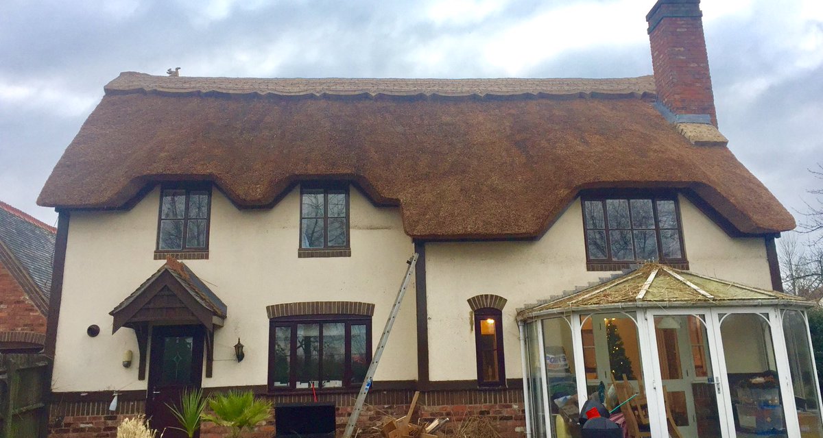 Milton Keynes thatch from the end of last year.