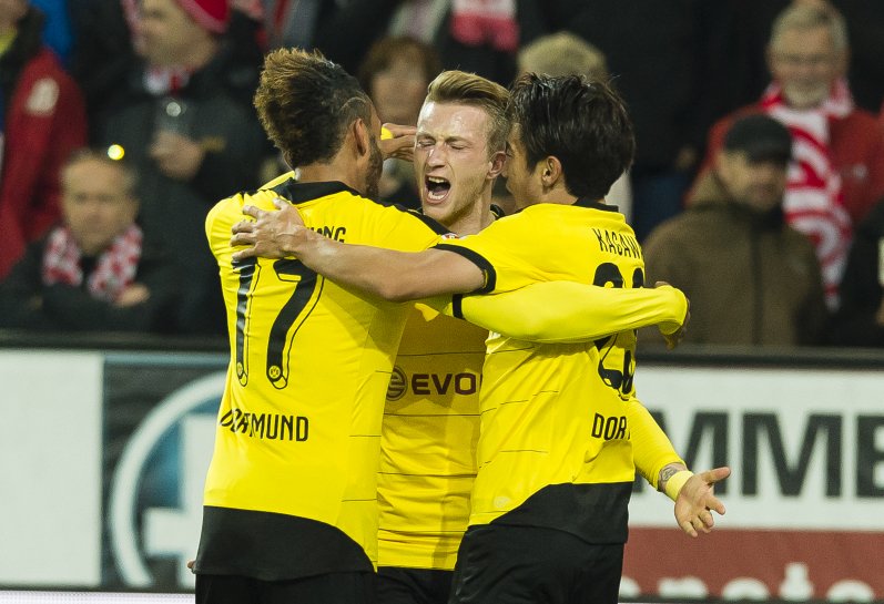 BVB's tweet photo. 👊 @woodyinho has scored ten goals in 13 games against @Mainz05en - there is no other team he has scored against so often. #m05bvb https://t.co/wzc3uMRIR9