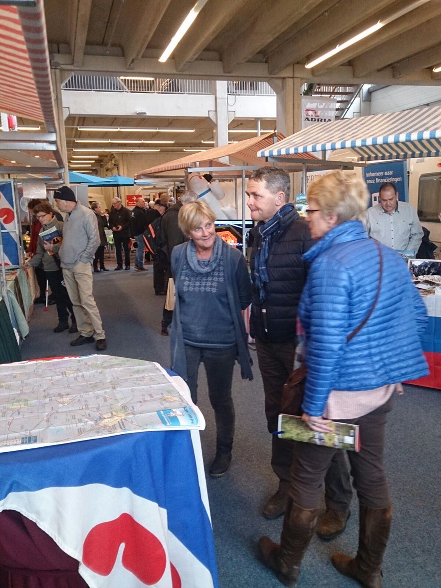 Kampeerbeurs Heerhugowaard. Promotie Friese Wouden en 5 campings in dit gebied, waaronder De Turfhoeke