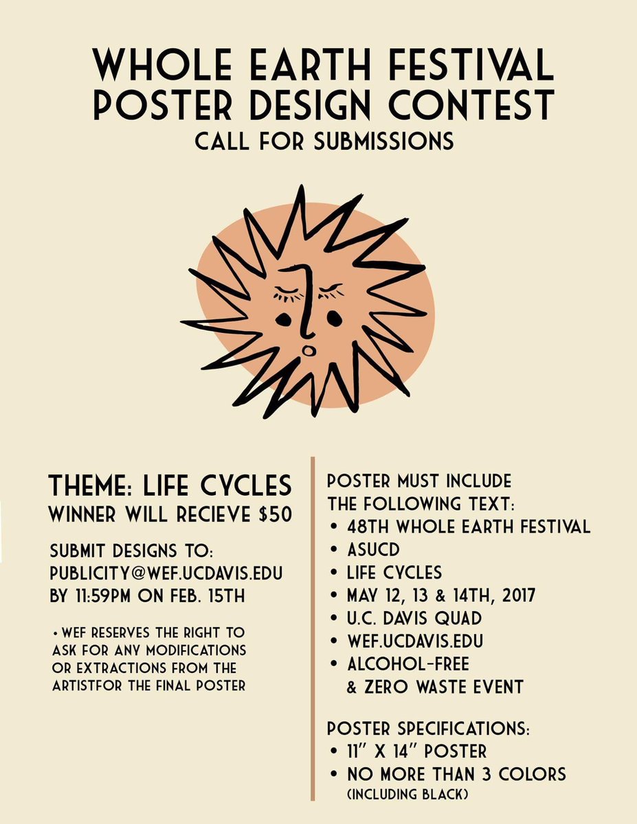 Poster submissions for WEF 2017 are now OPEN!!!