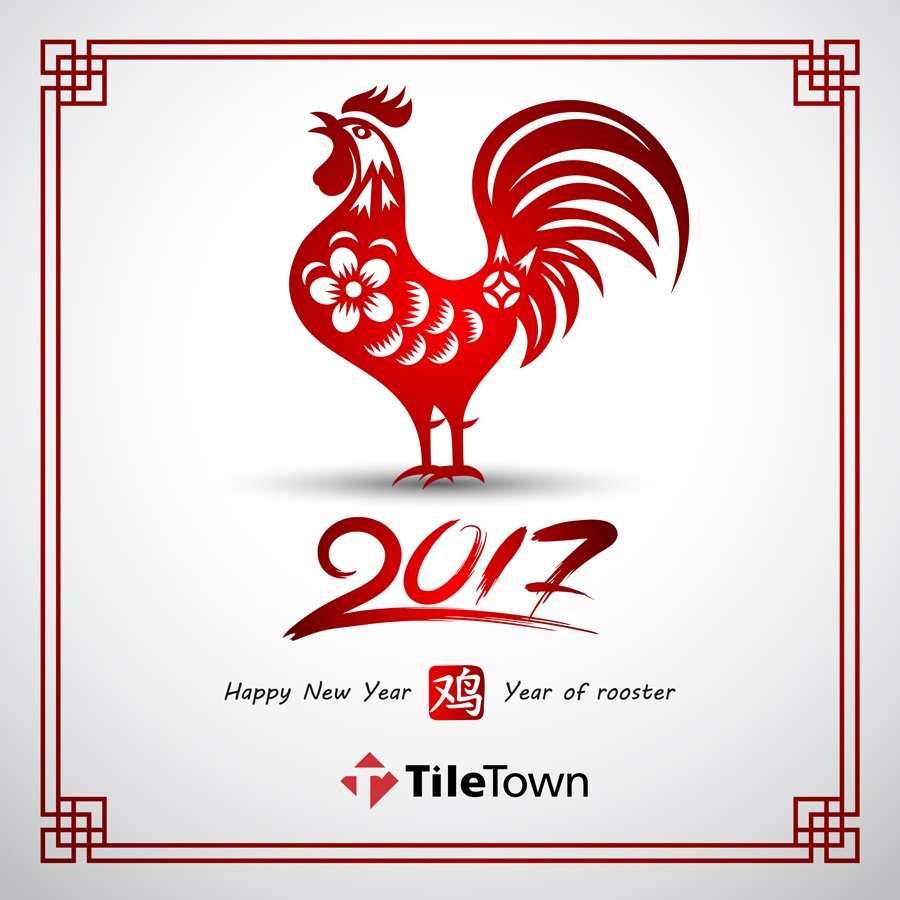 TileTownTYLER's tweet image. Kung Hei Fat Choi! 新年快乐! Wishing you all peace, love and prosperity in 2017. 
#ChineseNewYear!
