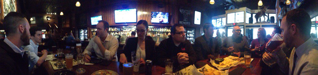 TYS Social at the Brass Tap
