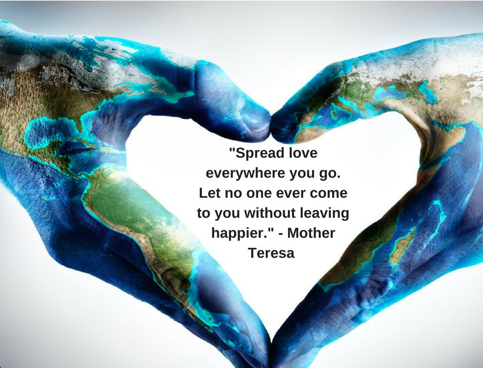 No matter the situation, we should choose love over hate! As MLK once showed us, "Hate cannot drive out hate; only love can do that."