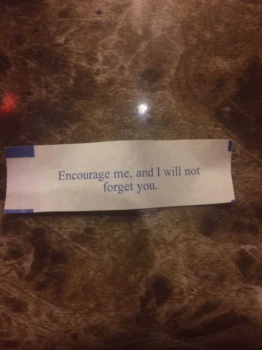 friesmilk's tweet photo. You can do it fortune cookie fortune. I believe in you. https://t.co/ieGl0VynMd
