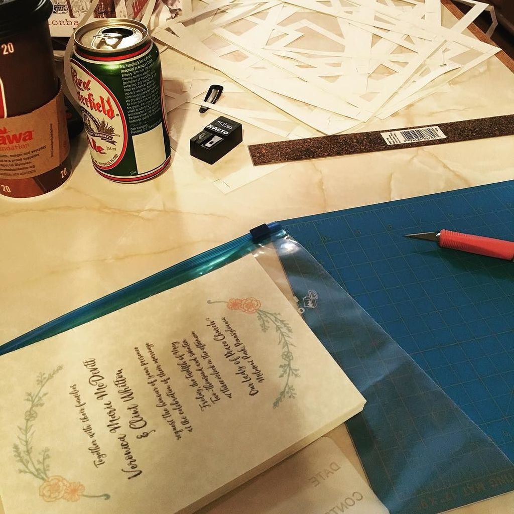 losing_screws's tweet photo. My afternoon project. #wedding #diy #diyinvite #weddingplan #savemoney https://t.co/8rmHpjMXpw https://t.co/rsHzBTHjYO