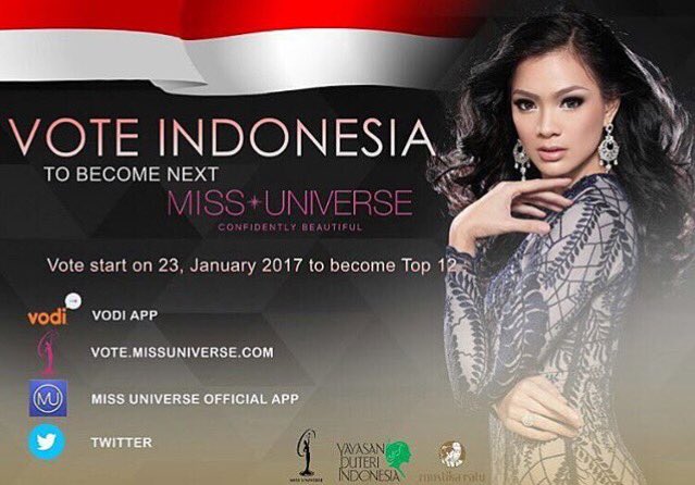 #missuniverse #indonesia support kezia warouw for miss universe 2017! keep vote for her as much as you can guys❤️❤️❤️