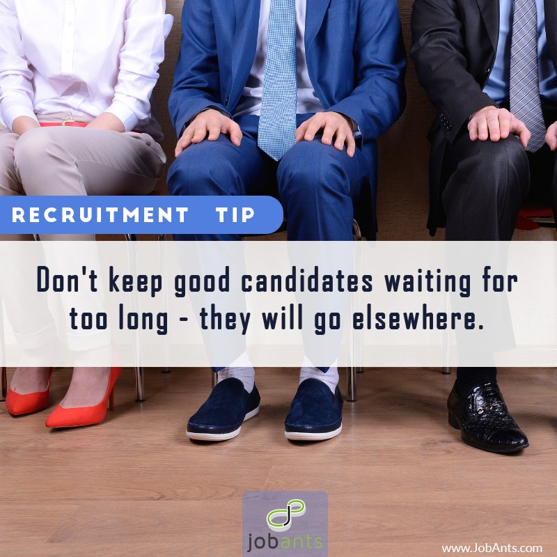 It is understandable to want to consider all possibilities but, grab the best ones when you see them. #Jobants #Recruitmenttip #USRecruiting