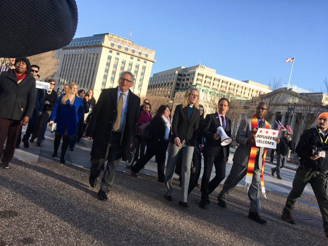 ICYMI: Faith leaders speak out against President Trump’s executive orders, says "We are all refugees." ow.ly/UjCH308ng3r #PCUSA