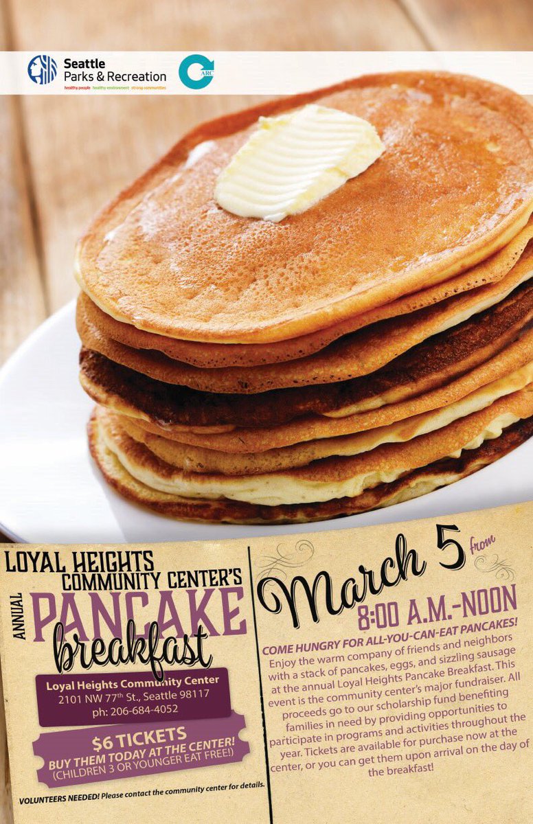 BJFseniors's tweet photo. Come support our Loyal Heights Community Center March 5! Love to see BJF and @BallardHSPride football players &amp; families there. #community https://t.co/LoGw6jfmse