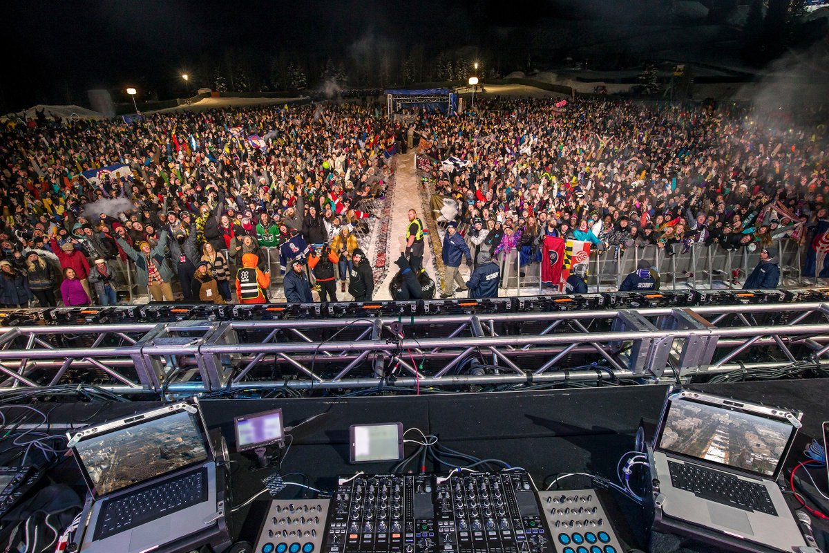 bassnectar's tweet photo. THANKS COLORADO! @XGames was mayhem, freezing outdoor winter wonderland but we got heaterzzz 😄 Much love to you all, see you in the future!! https://t.co/ss1R8qxMS5