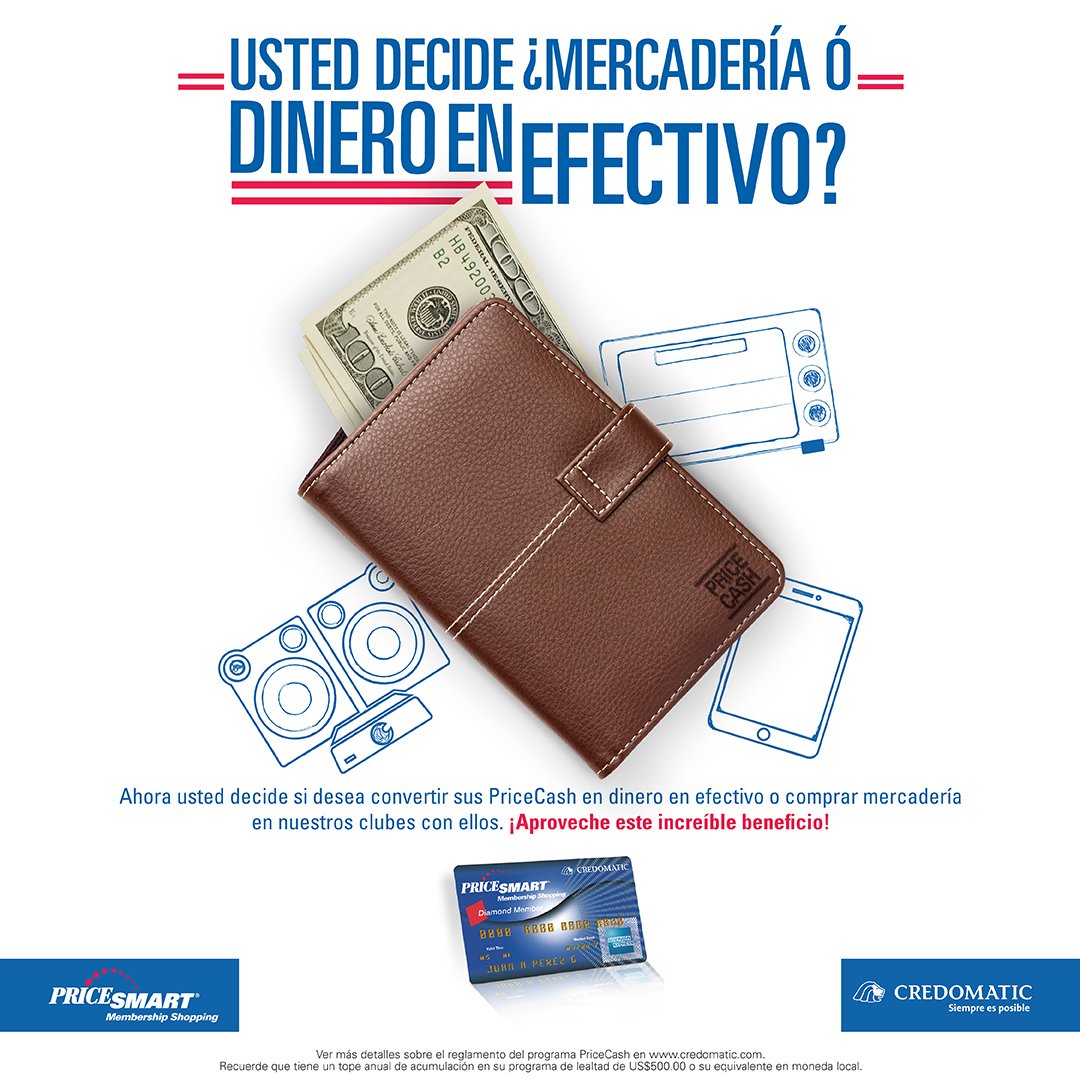 PriceSmarthn's tweet photo. Ahora, usted podrá decidir entre canjear sus PriceCash a efectivo o en productos. https://t.co/Ngj86cgTuY