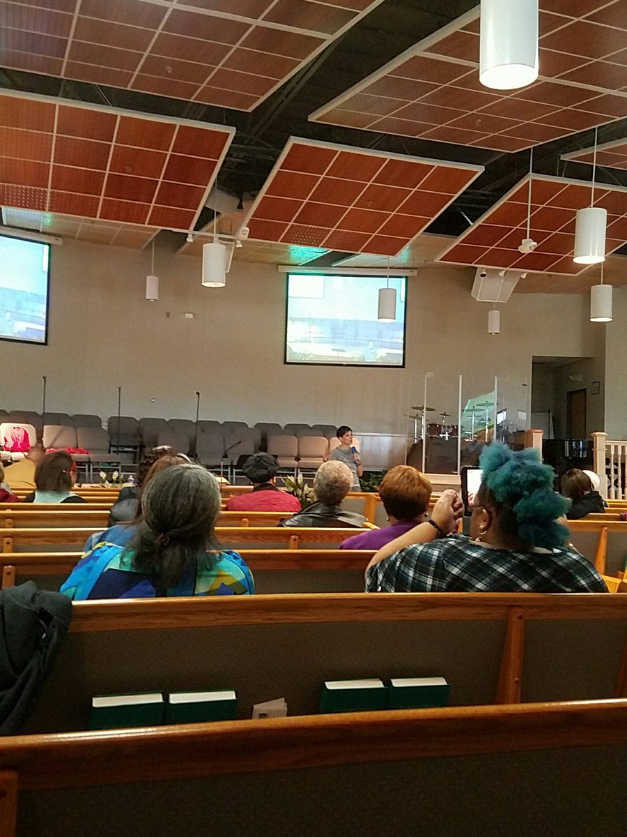 StopTraffickLV's tweet photo. Ester Brown going in depth about the process of Human Trafficking. https://t.co/gsbnQroBqE