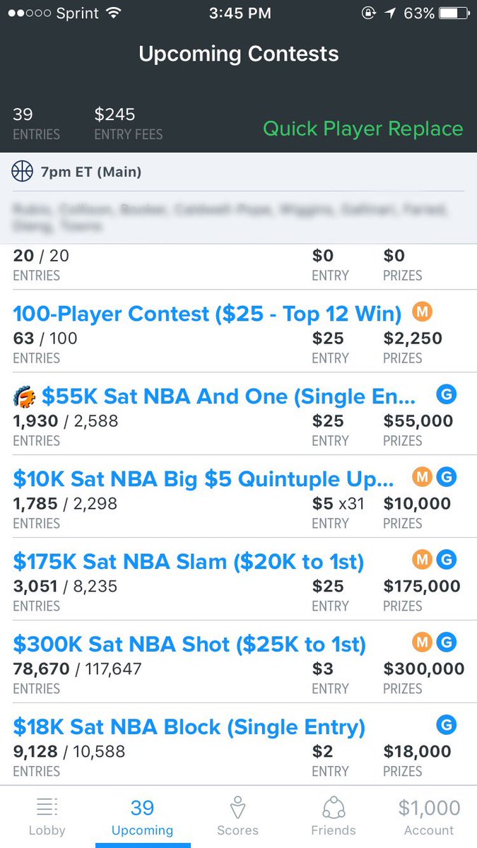 ForAllMyDogs's tweet photo. Who's ready for today!!!!! I am #TheMobLife #FanDuel https://t.co/jC5dgOWlPP