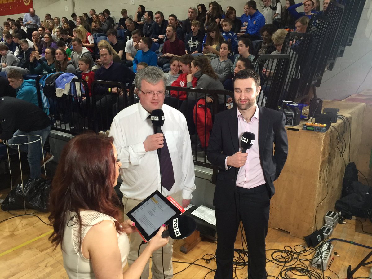 BballIrl's tweet photo. Ready for action here on @SportTG4 #superanalysis #HulaHoopsCup https://t.co/aONNazKpSK