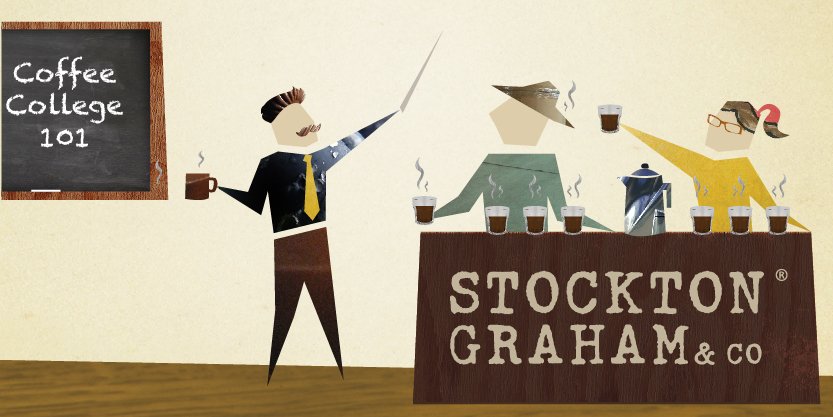 StocktonGraham's tweet photo. Learn how we source, roast, brew &amp; serve #coffee. #CoffeeCollege 2/17. Reserve @ 800.835.5943 ask 4 Alex https://t.co/z7mthNG8Tn