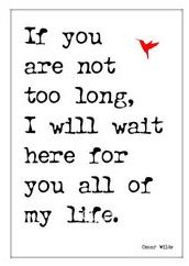 Our show will not wait for you.  It's closing soon.  Tonight at 7:30 or Sunday at 2!