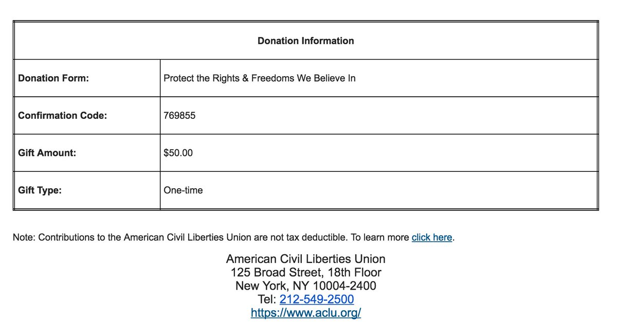 lasnika's tweet photo. @sacca @ACLU ✊🏽 Thank you for this. https://t.co/REnHAfkJr2