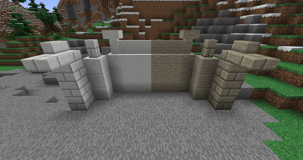 beta_mcpe1's tweet image. RETWEET if you would like marble and limestone as new naturally generating stones with different variations, in the future of #MCPE?! :D