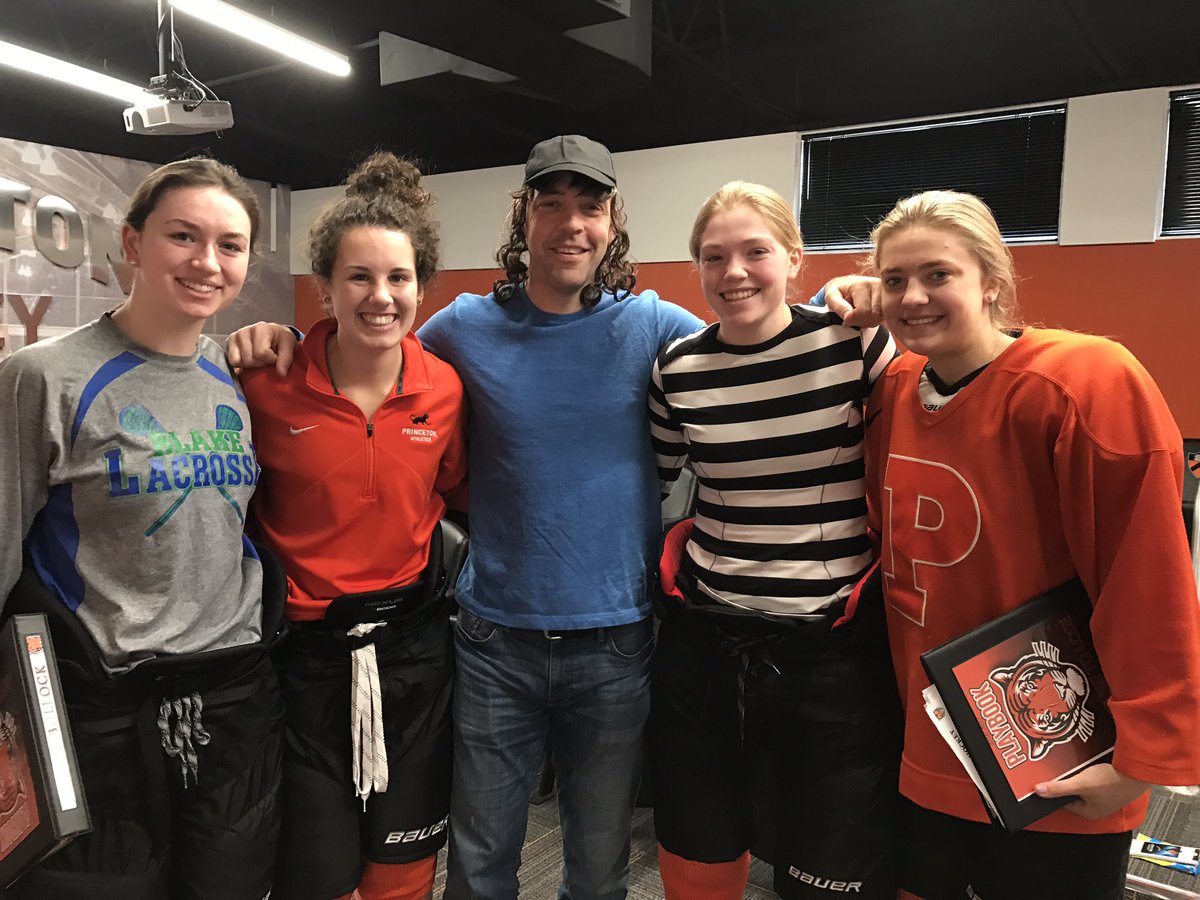 PWIH's tweet photo. Is it '92 again? Close! The Freshmen brought the flow back for Coach Jeff Kampersal for his birthday yesterday. #flowdown #freshlettuce https://t.co/MspA1KYqkD
