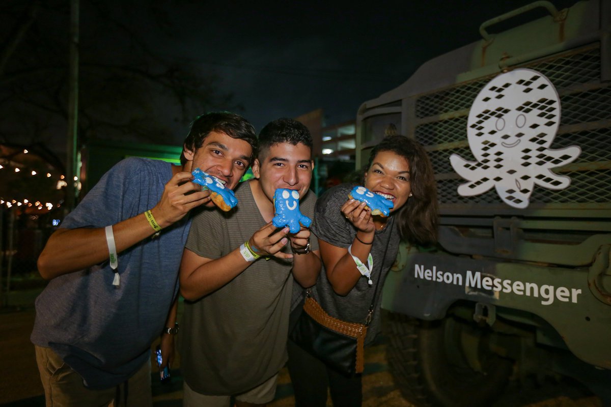 appNelson's tweet photo. We're giving away FREE Voodoo donuts on UT campus. Download Nelson Messenger and join the UT group to find out where https://t.co/OfuhrTB0ii https://t.co/RqM2GPfFRl