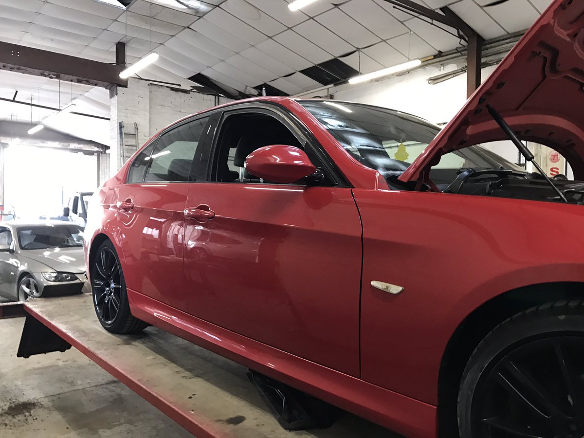 New car getting preped