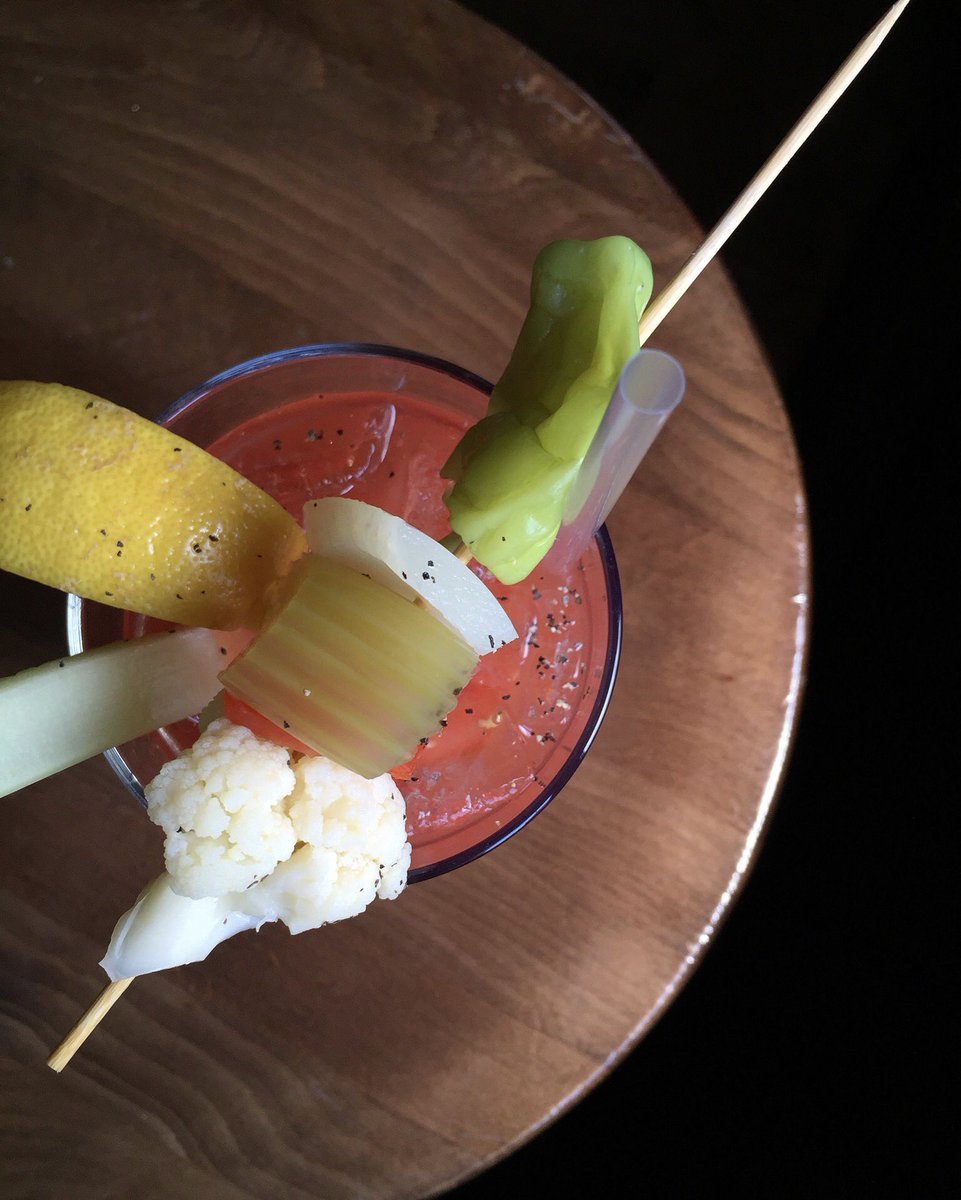 Cheers to brunch 🍹 #NYC #brunch #bloodmary