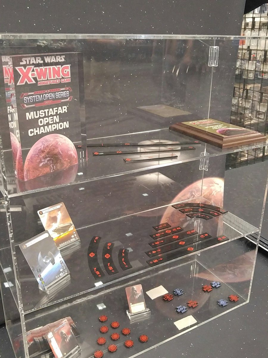 FFGOP's tweet photo. The Mustafar™ #XWingOpen has 104 players competing for awesome prizes and a trip to the Coruscant™ Invitational at Star Wars™ Celebration! https://t.co/YOFQMT0gXL