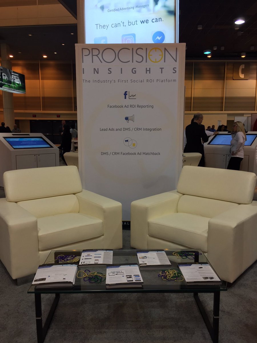 TeamVelocityMKT's tweet photo. #MeetApollo already? Head over to @SOCIALDEALER and hear about PROCISION, the industry's first social ROI platform. #NADA100 https://t.co/orE9Pk4w6c
