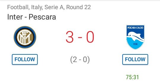 The_Pink_Cobra's tweet photo. 3-0 to Inter.
The payout queue beckons!
#lumpdouble https://t.co/7UaSqMALA0