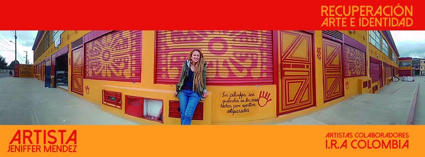 reporteratv's tweet image. Recuperando espacios, contando historias junto a @IRAorg #arte #identidad #streetart #calidaddevida #comunidad #Suacha #territorio #artista