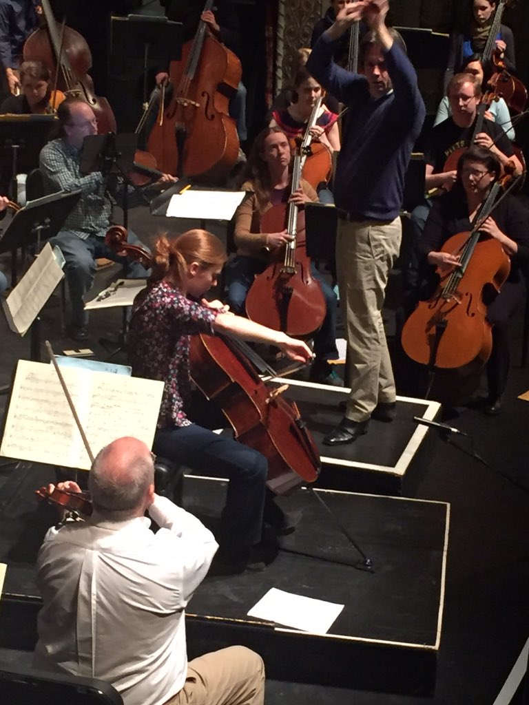 WstmrlndSymphny's tweet image. Final rehearsal for tonight's concert at @PalacePA with @CicelyParnas