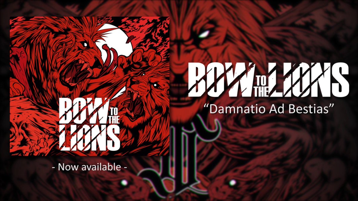 ¡Hoy presentamos nuestro single debut Damnatio Ad Bestias! Podéis escucharlo en YouTube bit.ly/2jq9N0c #metalcore #metal #musica