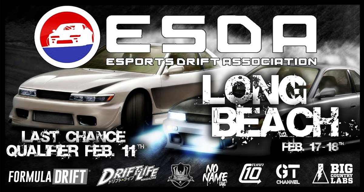 Signups are now open for the ESDA Last Chance Qualifier and World Event. All the information is listed there. battlefy.com/e-sports-drift…