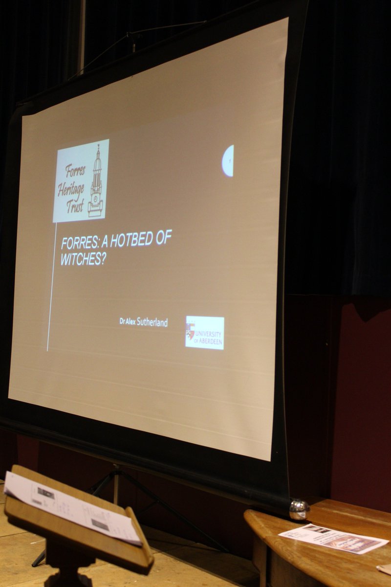 ForresHeritage's tweet photo. Pictures of Winter Lecture 'Forres: a Hotbed of Witches?' #Forres #ForresHeritage #WinterLectures #Witches https://t.co/RNbUM62FqT