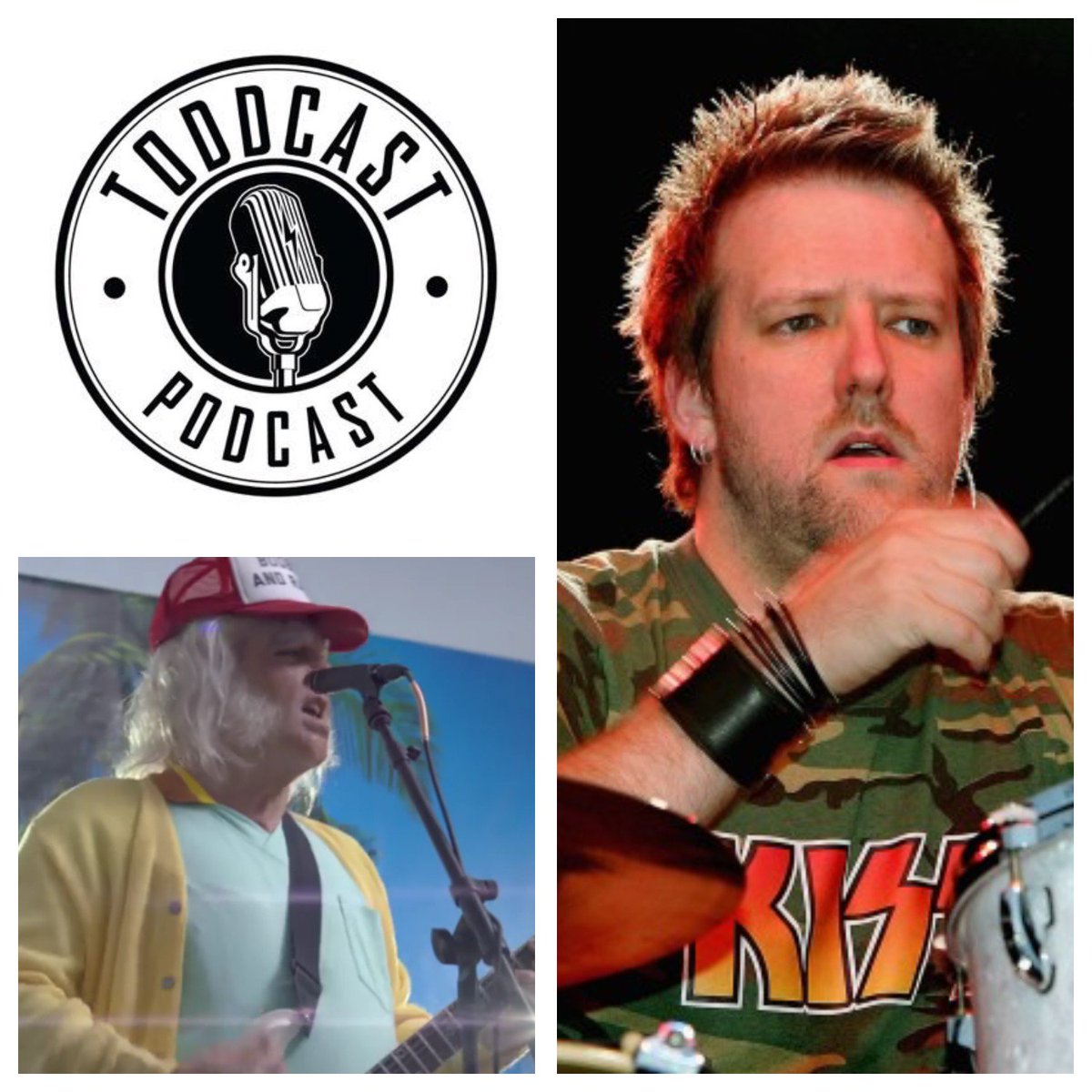 TODDCastPodcast's tweet photo. Feb 3 #Podcast guest @SeetherOfficial drummer John talks about the video for #SameDamnLife. https://t.co/qro7NEAOui https://t.co/lHXqxBcVlv