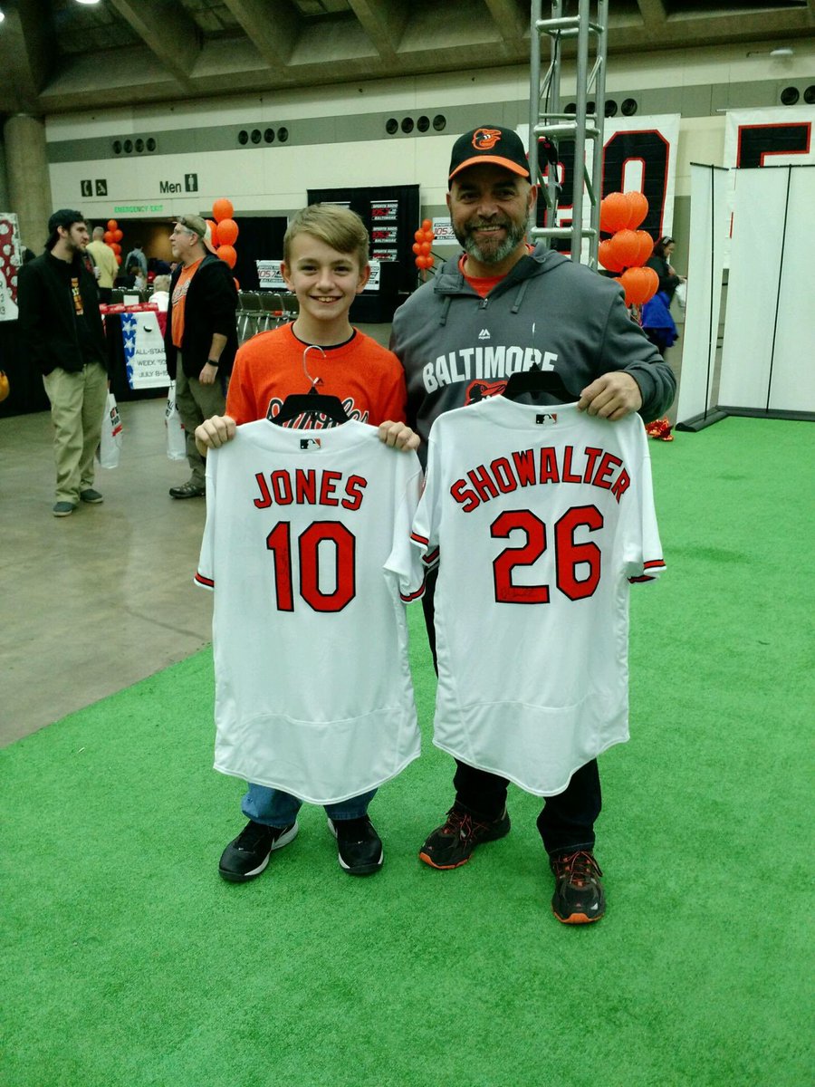 tip3745's tweet photo. Double winner!! My son and I @masnOrioles #SwagGrab #OsFanFest https://t.co/Qc6uUmBujm