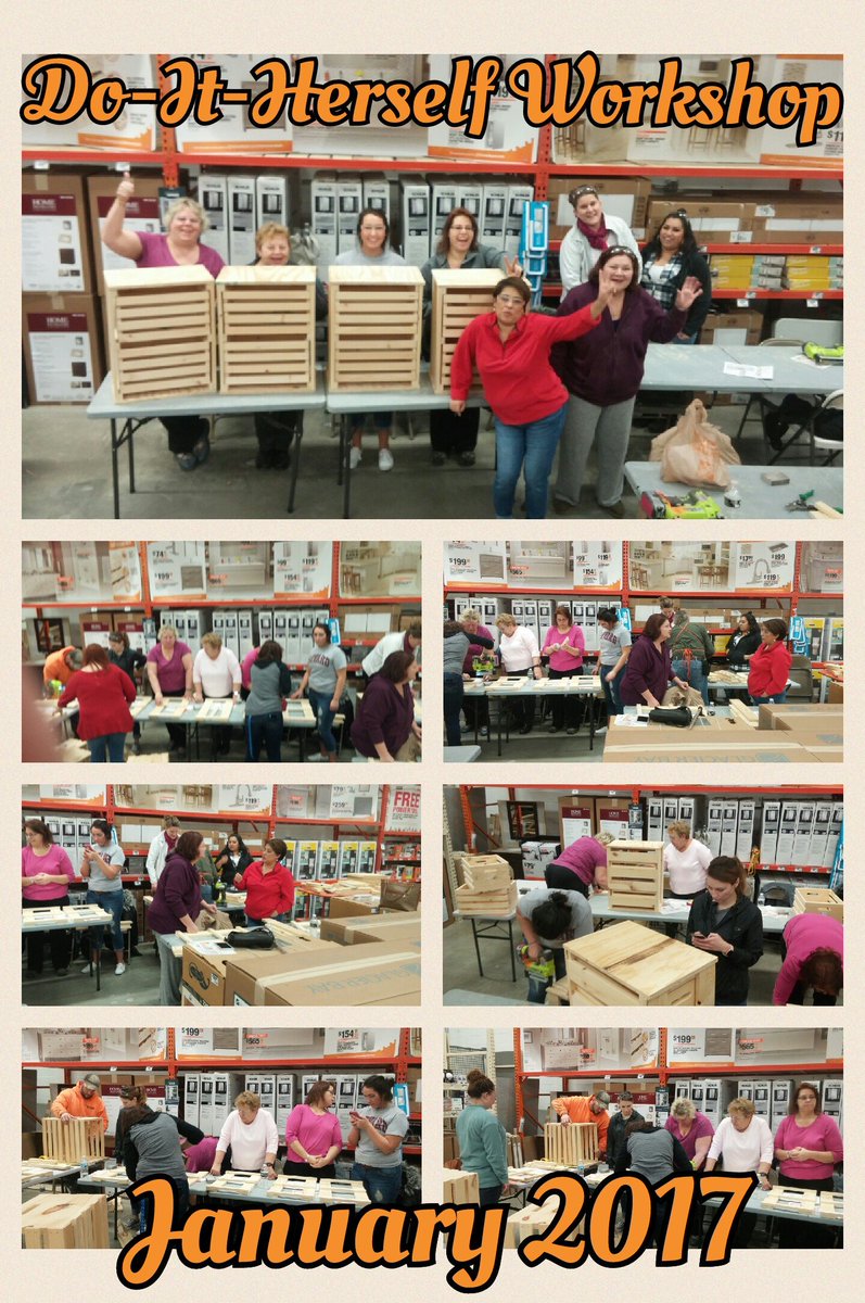 debbi_foster's tweet photo. We had a blast with Do-It-Herself at HD #2723!  @dshines64 @KateHanna11 @MattEnglish1977 @RosieOatman https://t.co/rPg5DhqE6v