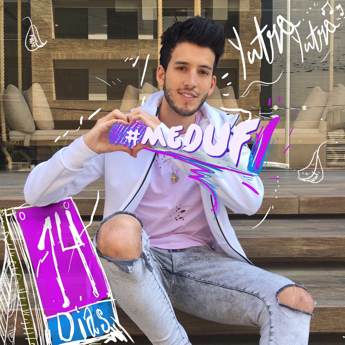 RKARTISTA's tweet photo. Faltan 14 días para #MEDUF 🎥
Mi parcero @SebastianYatra lo acaba de anunciar 😛🙌🏻 https://t.co/t5OYYuJq2i