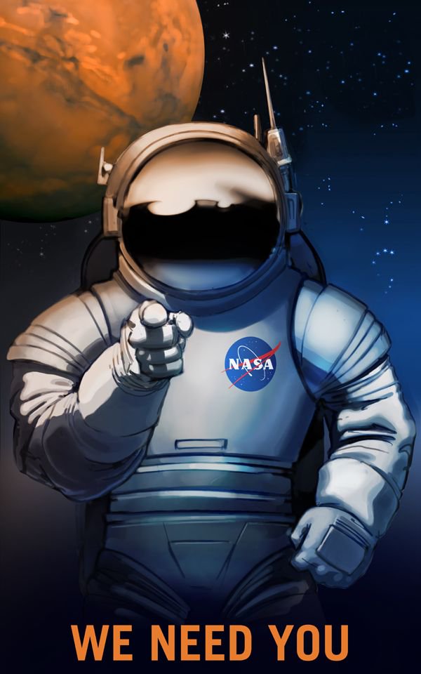 BrianMatiash's tweet photo. Geeeeez. These @NASABeAMartian #MarsPosters are soooo good. Plus, you can d/l full res versions for free! https://t.co/UmfamaSkFq https://t.co/QVG81ozAi3