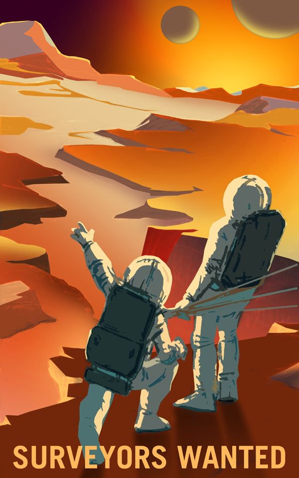 BrianMatiash's tweet photo. Geeeeez. These @NASABeAMartian #MarsPosters are soooo good. Plus, you can d/l full res versions for free! https://t.co/UmfamaSkFq https://t.co/QVG81ozAi3