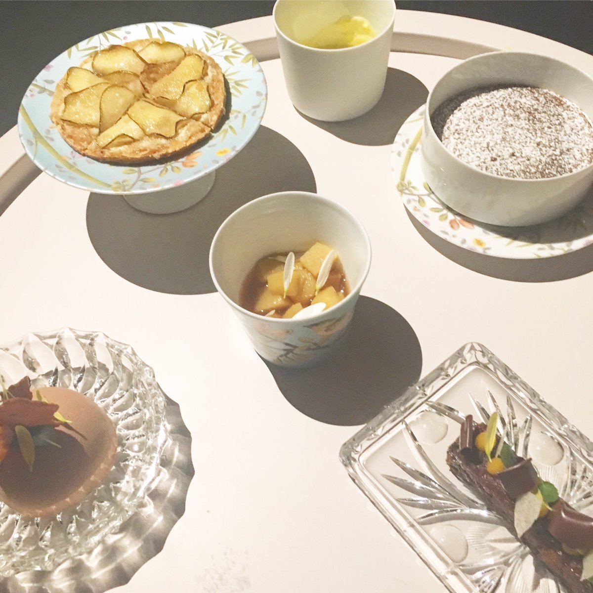 Desert time in #igniv #stmoritz the best restaurant in #switzerland <a href="/badruttspalace/">Badrutt's Palace</a>