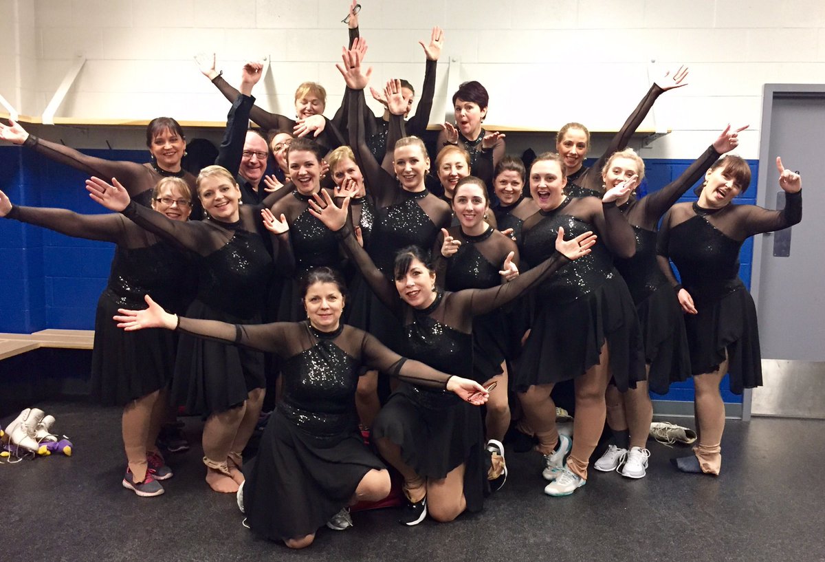 ChristineCpt's tweet photo. InSync back in action @SkateCanada_NL #POWSC #SynchroSkate https://t.co/OvkKNsRbtL