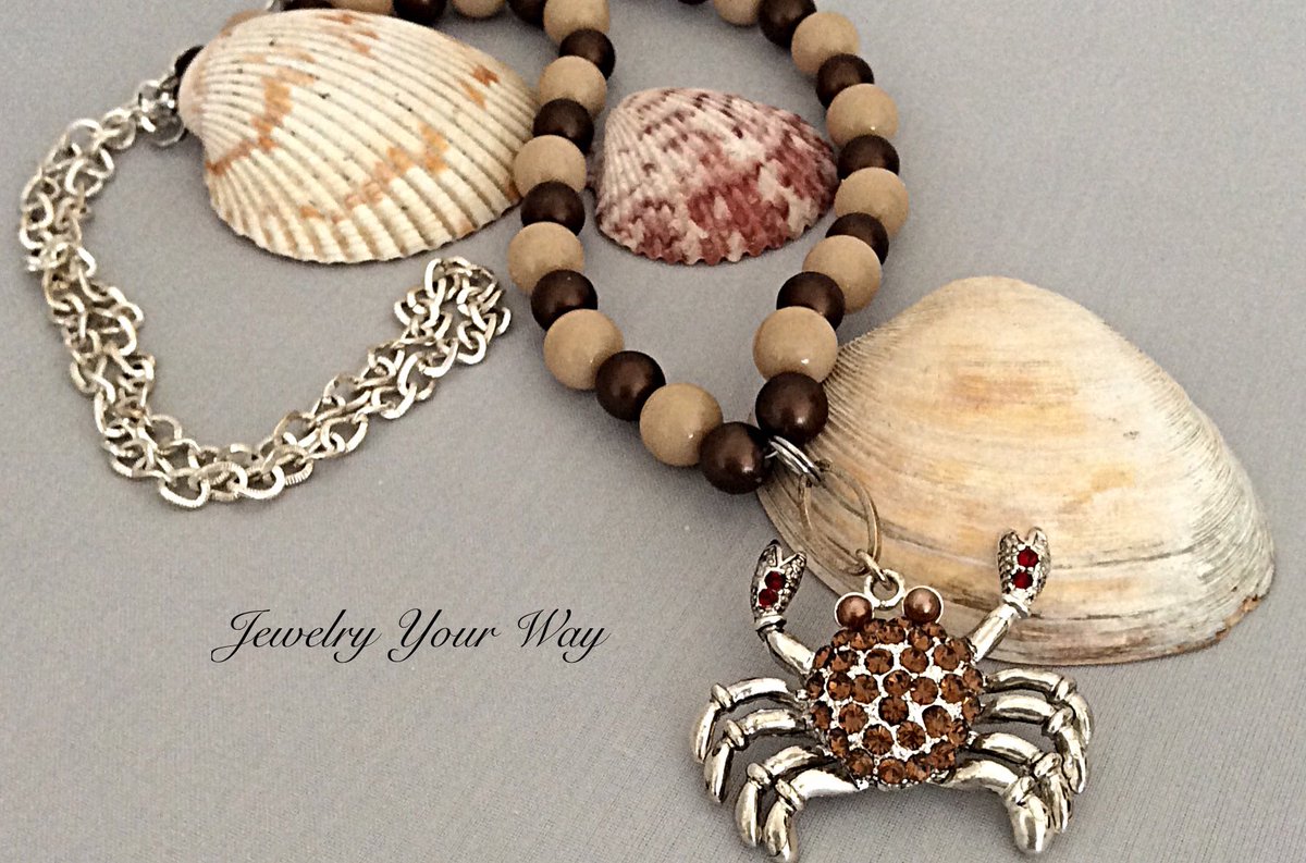 glowto60's tweet photo. From the Sand to YOU..
https://t.co/6eidkWQfiH
#crab #beach #jewelry #USA #oneofakind #adjustable #affordable #ladies #handmade #ocean #sand https://t.co/sl62AMIlWH