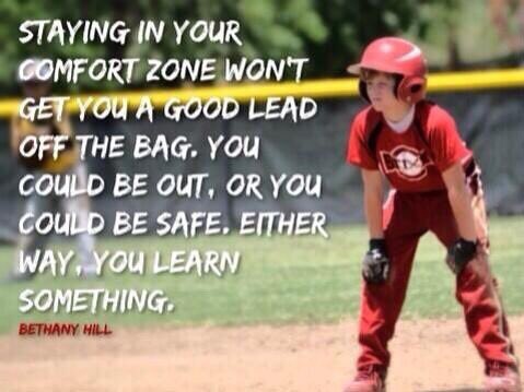 bethhill2829's tweet photo. Comfort zones are not where the magic happens. Jump on out there! #JoyfulLeaders #kidsdeserveit #leadupchat #edchat #ArkEdChat https://t.co/44zVI6CSut