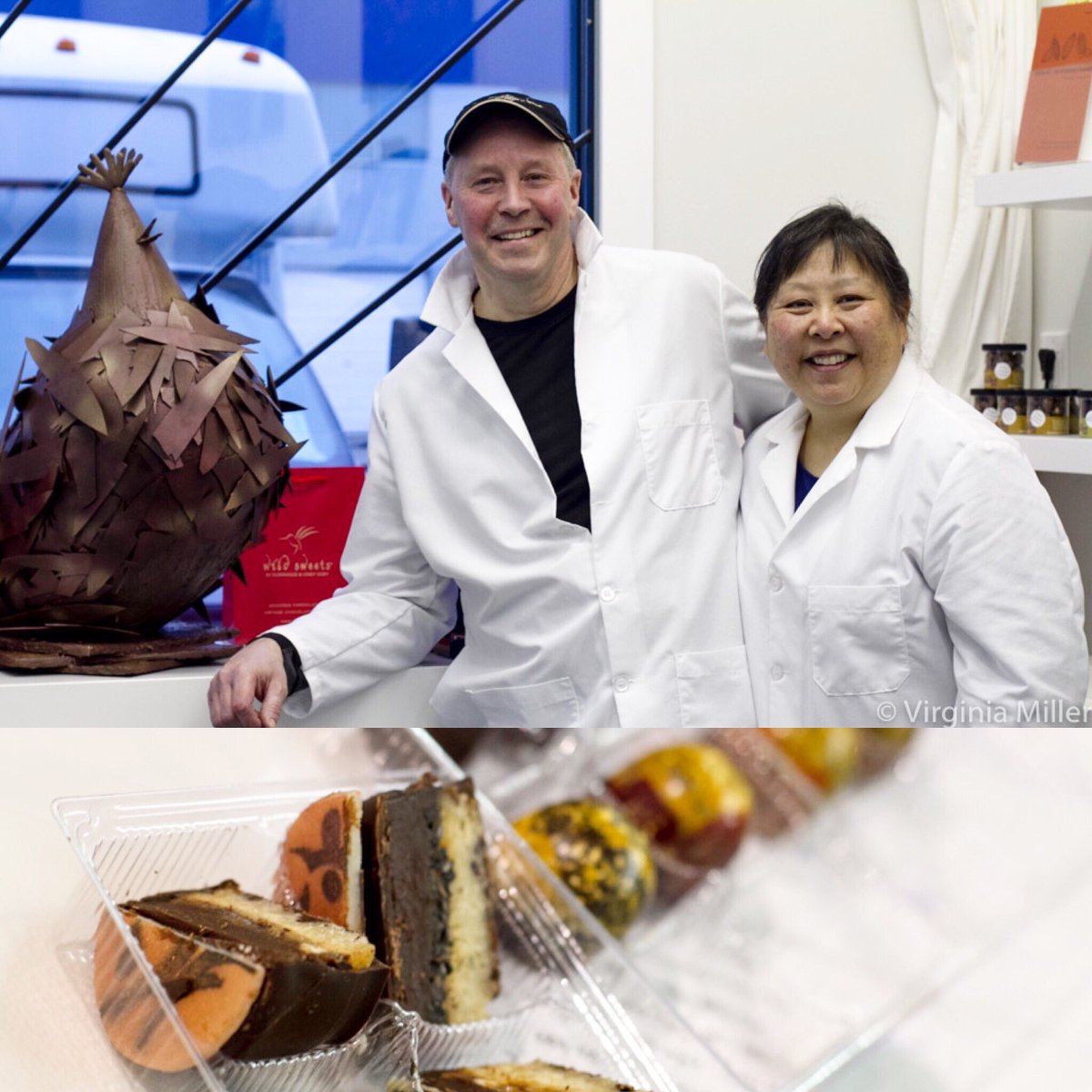 #Chocolate coma: tasting #chocolates, #truffles, #drinking chocolate &amp; #cacao beans with the #chocolatiers at <a href="/wildsweets/">Wild Sweets®</a> #Richmond #BC